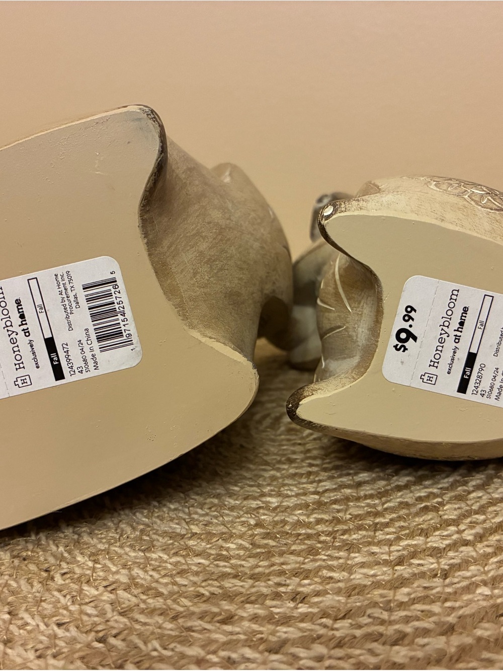 Fall/Neutral Decorative Squirrel 🐿️ Figurines Set of 2 NWT! - Picture 9 of 11